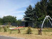 Spielplatz am Schwalbenweg ist wieder zum Spielen geeignet. Bild: Spielplatz am Schwalbenweg ist wieder zum Spielen geeignet.
