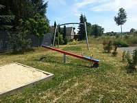 Spielplatz am Schwalbenweg ist wieder zum Spielen geeignet. Bild: Spielplatz am Schwalbenweg ist wieder zum Spielen geeignet.