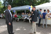Sommerfest in der Kreisvolkshochschule Bild: Sommerfest in der Kreisvolkshochschule
