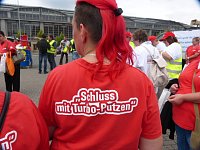 Unterstützung für Gewerkschaftsforderungen in Leipzig Bild: Unterstützung für Gewerkschaftsforderungen in Leipzig