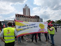 Unterstützung für Gewerkschaftsforderungen in Leipzig Bild: Unterstützung für Gewerkschaftsforderungen in Leipzig
