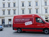 Unterstützung für Gewerkschaftsforderungen in Leipzig Bild: Unterstützung für Gewerkschaftsforderungen in Leipzig
