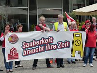 Unterstützung für Gewerkschaftsforderungen in Leipzig Bild: Unterstützung für Gewerkschaftsforderungen in Leipzig