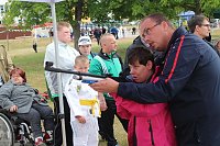 Sport frei! Die Nordthüringer Lebenshilfe feierte heute wieder ihr jährliches Sportfest in Nordhausen Bild: Sport frei! Die Nordthüringer Lebenshilfe feierte heute wieder ihr jährliches Sportfest in Nordhausen