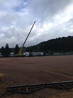 Bild: Entlade-Arbeiten im AKS