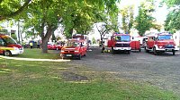 Bild: Feuerwehr&uuml;bung in Uthleben