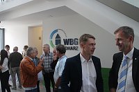 Bild: Die WBG S&uuml;dharz er&ouml;ffnete heute ihre neuen Gesch&auml;ftsr&auml;ume