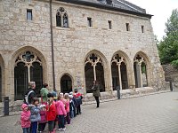 Bild: Die Petersdorfer Eichenbergzwerge auf Entdeckertour in Nordhausen