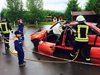 Bild: Tag der offenen T&uuml;r bei der Feuerwehr in Bleicherode