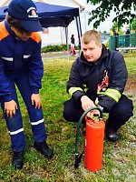 Bild: Tag der offenen T&uuml;r bei der Feuerwehr in Bleicherode