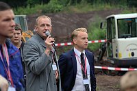Peter Blei auf dem 5. Berufsaktionstag im Nordhäuser Autodrom Bild: Peter Blei auf dem 5. Berufsaktionstag im Nordhäuser Autodrom