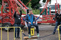 Peter Blei auf dem 5. Berufsaktionstag im Nordhäuser Autodrom Bild: Peter Blei auf dem 5. Berufsaktionstag im Nordhäuser Autodrom