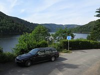 Blick aus dem Hotel auf den Stausee Bild: Blick aus dem Hotel auf den Stausee