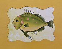 Unter dem Titel Farbrausch, Vielfalt, Fantasie zeigt Doris Schaufelberger eine Auswahl ihrer Acrylmalereien Bild: Unter dem Titel Farbrausch, Vielfalt, Fantasie zeigt Doris Schaufelberger eine Auswahl ihrer Acrylmalereien