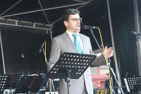 Sommerfest vor dem Nordhäuser Landratsamt Bild: Sommerfest vor dem Nordhäuser Landratsamt