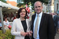 Sommerfest vor dem Nordhäuser Landratsamt Bild: Sommerfest vor dem Nordhäuser Landratsamt