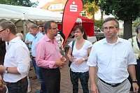 Sommerfest vor dem Nordhäuser Landratsamt Bild: Sommerfest vor dem Nordhäuser Landratsamt