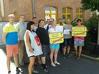 Bild: Arbeit niedergelegt