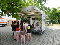 Aktion junge Fahrer der Kreisverkehrswacht Nordhausen Bild: Aktion junge Fahrer der Kreisverkehrswacht Nordhausen