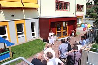 Bild: Der &ouml;kumenische Kindergarten er&ouml;ffnete heute seinen neuen Krippenbereich