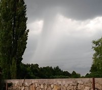 Bild: Windhose bei Mackenrode