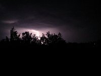 Unwetter über Nordhausen Bild: Unwetter über Nordhausen