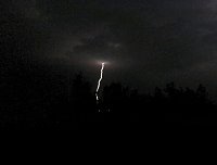Unwetter über Nordhausen Bild: Unwetter über Nordhausen