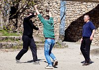 Ausschnitt aus den Proben zu "Robin Hood" Bild: Ausschnitt aus den Proben zu "Robin Hood"