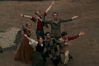 Ausschnitt aus den Proben zu "Robin Hood" Bild: Ausschnitt aus den Proben zu "Robin Hood"