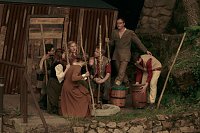 Ausschnitt aus den Proben zu "Robin Hood" Bild: Ausschnitt aus den Proben zu "Robin Hood"