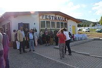 Zum Bergmannsfestes wurde in Sollstedt auch die neue Festhalle eröffnet Bild: Zum Bergmannsfestes wurde in Sollstedt auch die neue Festhalle eröffnet