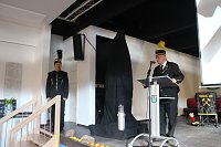 Zum Bergmannsfestes wurde in Sollstedt auch die neue Festhalle eröffnet Bild: Zum Bergmannsfestes wurde in Sollstedt auch die neue Festhalle eröffnet