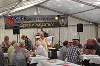 Blick in das Festzelt des Sommerfestes. Bild: Blick in das Festzelt des Sommerfestes.