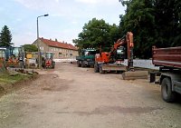 Straßenbau in der Bleicheröder Naumannstraße Bild: Straßenbau in der Bleicheröder Naumannstraße