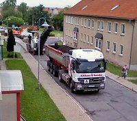 Straßenbau in der Bleicheröder Naumannstraße Bild: Straßenbau in der Bleicheröder Naumannstraße
