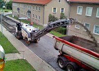 Straßenbau in der Bleicheröder Naumannstraße Bild: Straßenbau in der Bleicheröder Naumannstraße