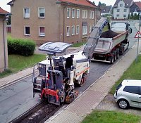 Straßenbau in der Bleicheröder Naumannstraße Bild: Straßenbau in der Bleicheröder Naumannstraße