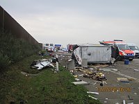Unfall auf der auf der Autobahn Bild: Unfall auf der auf der Autobahn