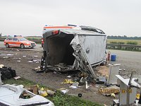 Unfall auf der auf der Autobahn Bild: Unfall auf der auf der Autobahn