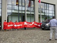 Protest der Beschäftigten Bild: Protest der Beschäftigten