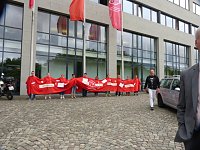 Protest der Beschäftigten Bild: Protest der Beschäftigten