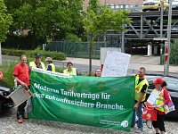 Protest der Beschäftigten Bild: Protest der Beschäftigten