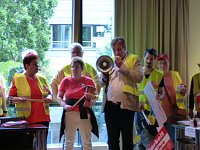Protest der Beschäftigten Bild: Protest der Beschäftigten