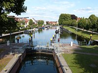 Bild: Peter Blei unterwegs: Plau am See