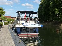Bild: Peter Blei unterwegs: Plau am See