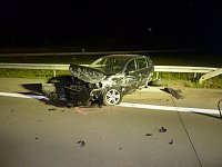 Unfall an der Anschlussstelle Nordhausen-west Bild: Unfall an der Anschlussstelle Nordhausen-west