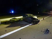 Unfall an der Anschlussstelle Nordhausen-west Bild: Unfall an der Anschlussstelle Nordhausen-west