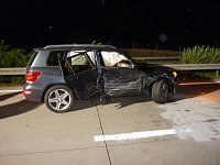 Unfall an der Anschlussstelle Nordhausen-west Bild: Unfall an der Anschlussstelle Nordhausen-west