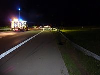 Unfall an der Anschlussstelle Nordhausen-west Bild: Unfall an der Anschlussstelle Nordhausen-west