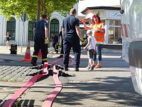 Bild: Lok-Spektakel im Bahnhof Nordhausen - zweimal eine "01"